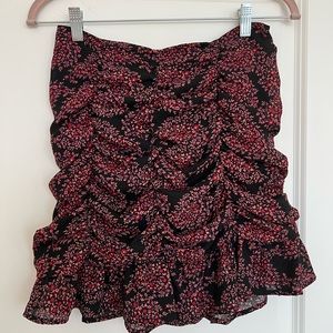 Forever 21 Floral Printed Skirt